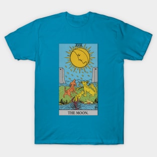 The Moon Tarot Card T-Shirt